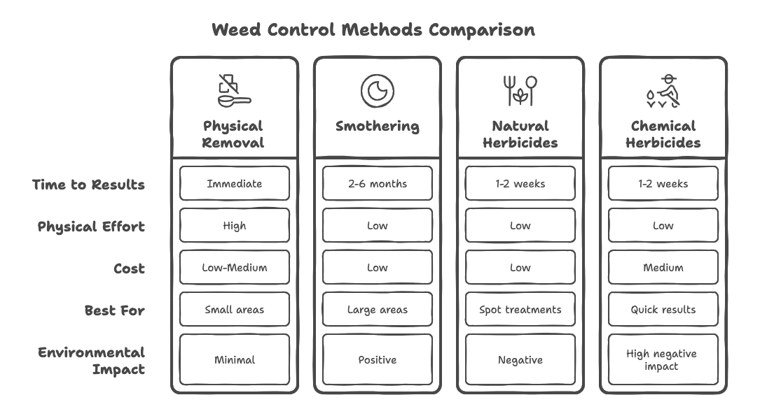 Weed Control Method Comparisons